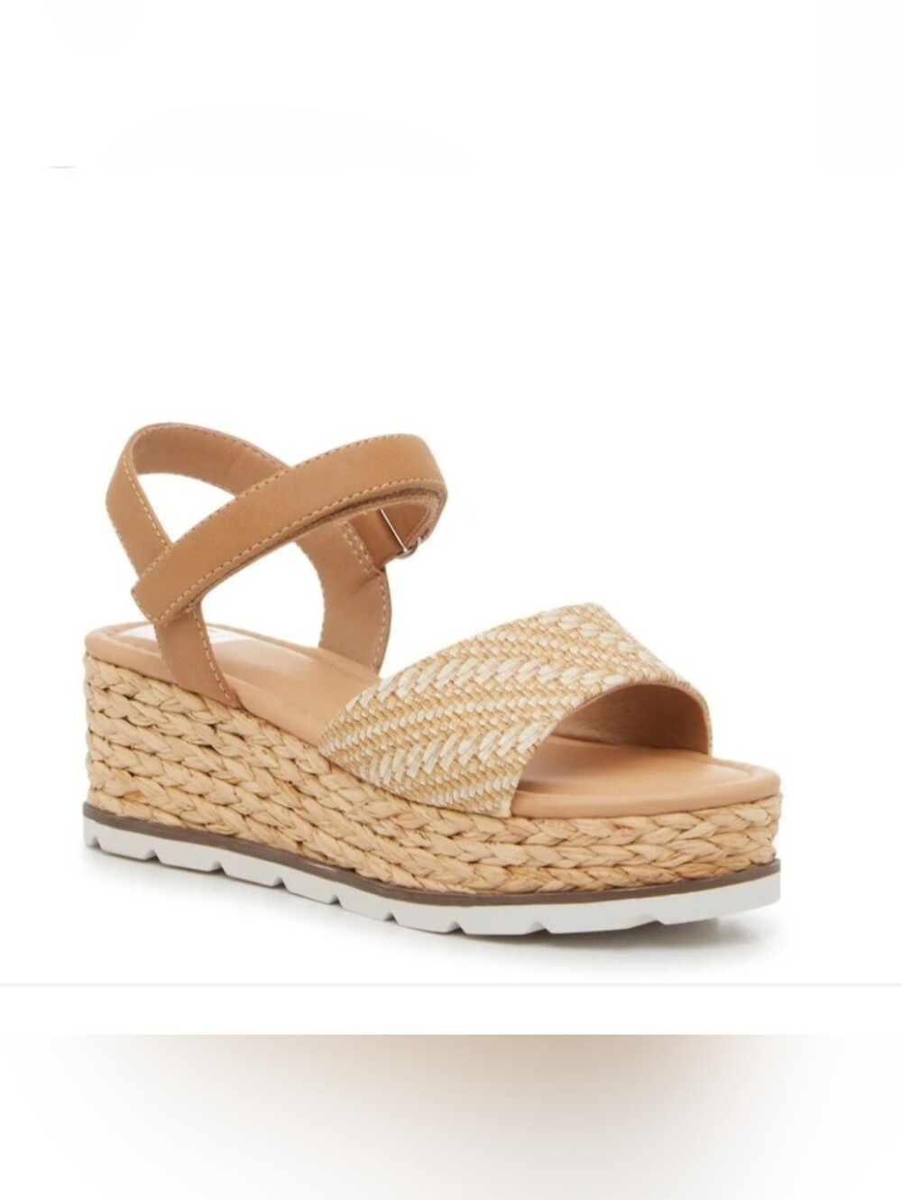 Kids Beige Wedge Sandals
